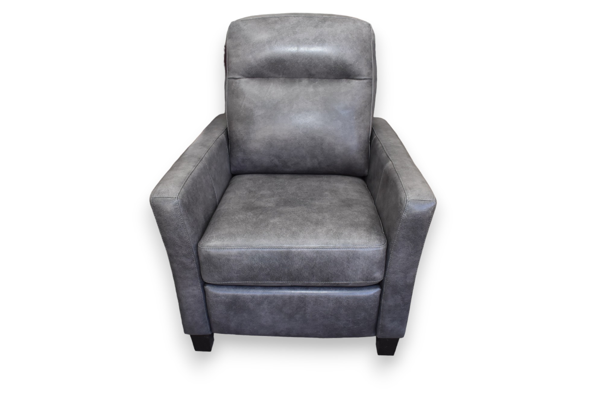 Leather Push Back Recliner